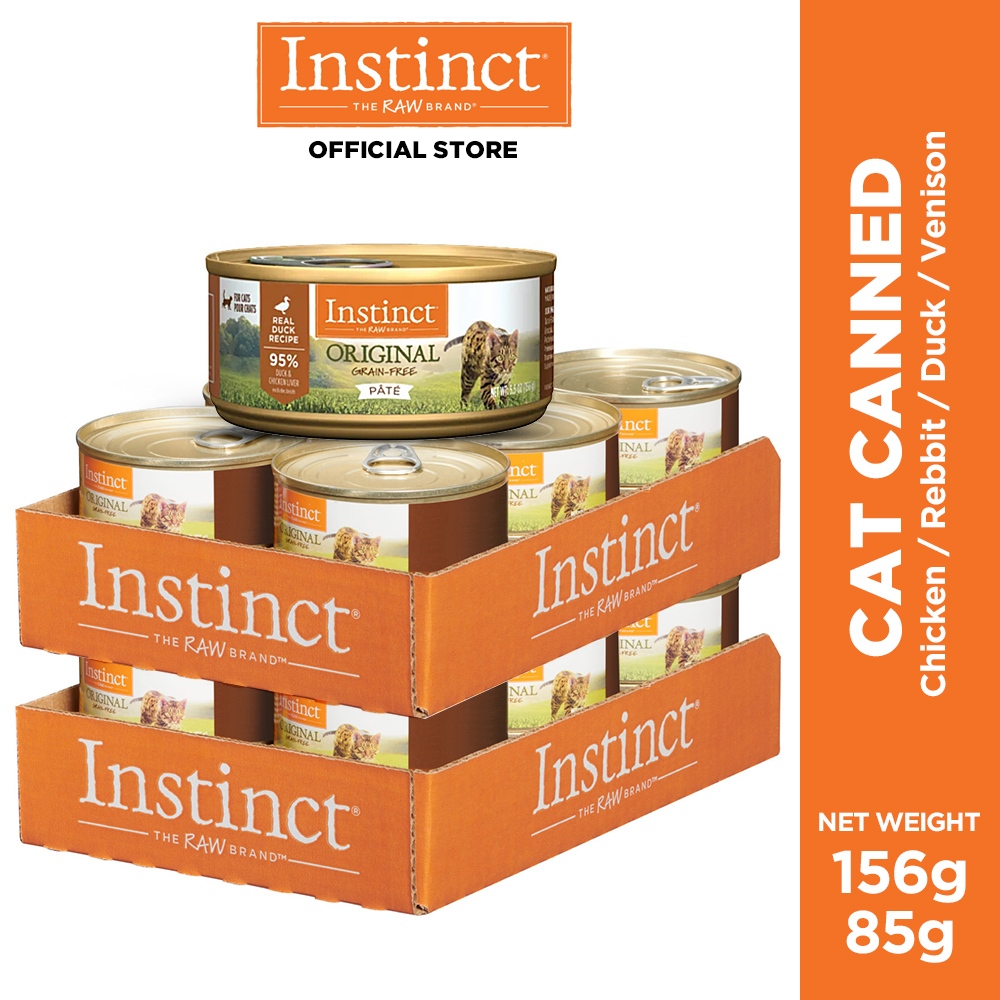 Instinct Original Grain Free Chicken Rabbit Duck Venison Pate Recipe