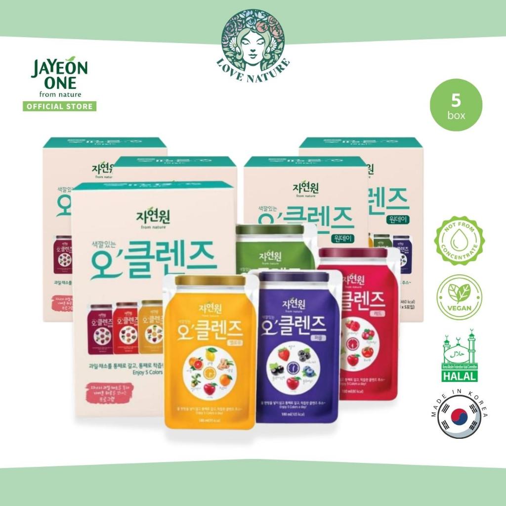 5'Cleanse 5-Day Juice Cleanse Program (180ml x 5pouch x 5box) | Halal ...