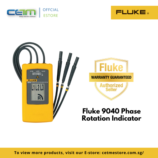 Fluke 9040 Phase Rotation Indicator | Shopee Singapore
