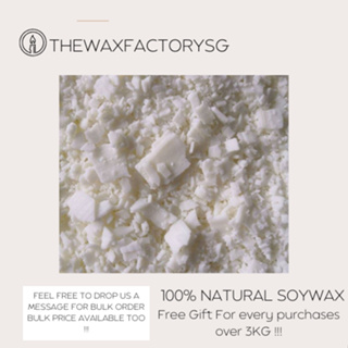 100% Pure Coconut Wax (Available in 250g, 500g, 1 kilo)