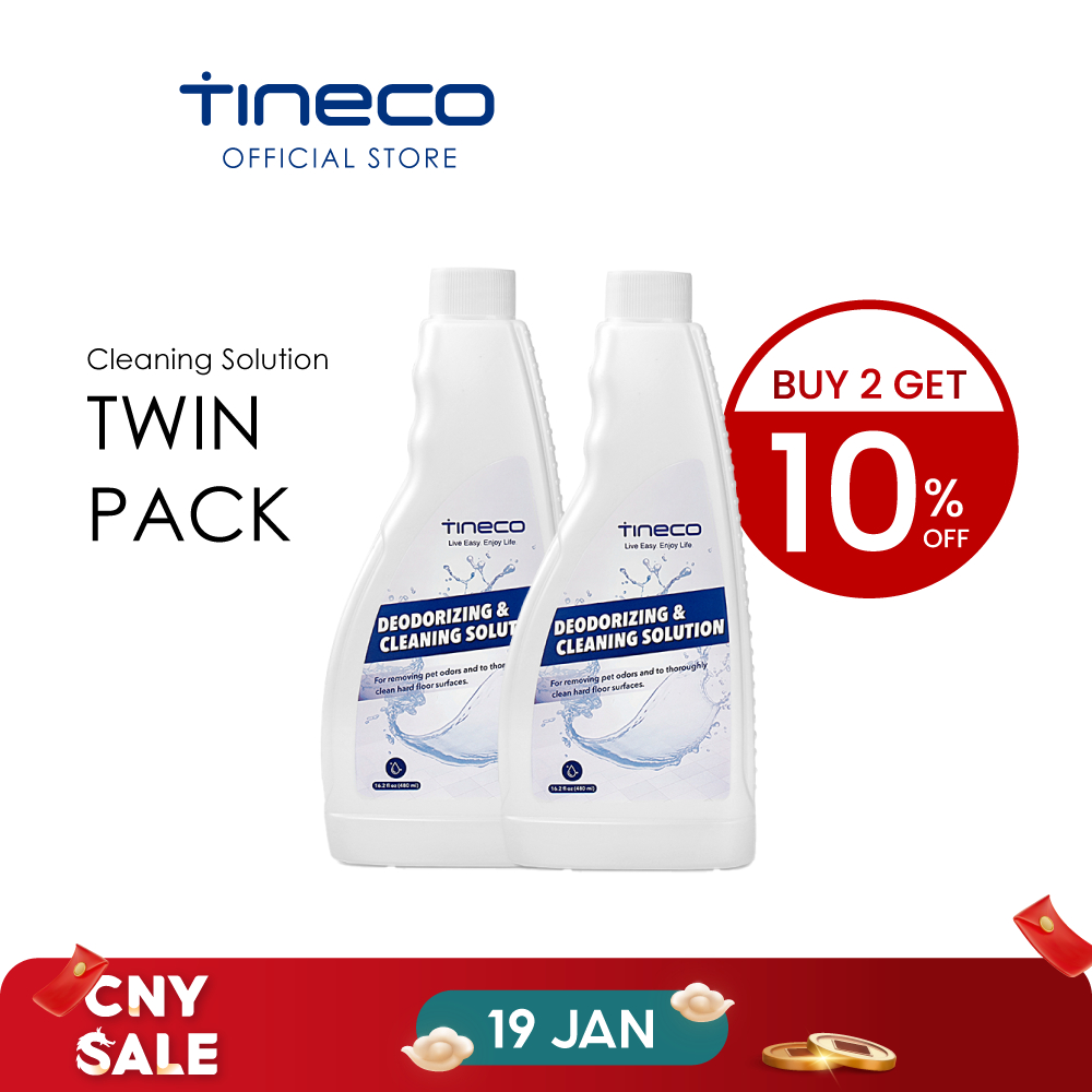 TWIN PACK Tineco MultiSurface Deodorizing Cleaning Solution for iFloor Series/Floor One S3/S5