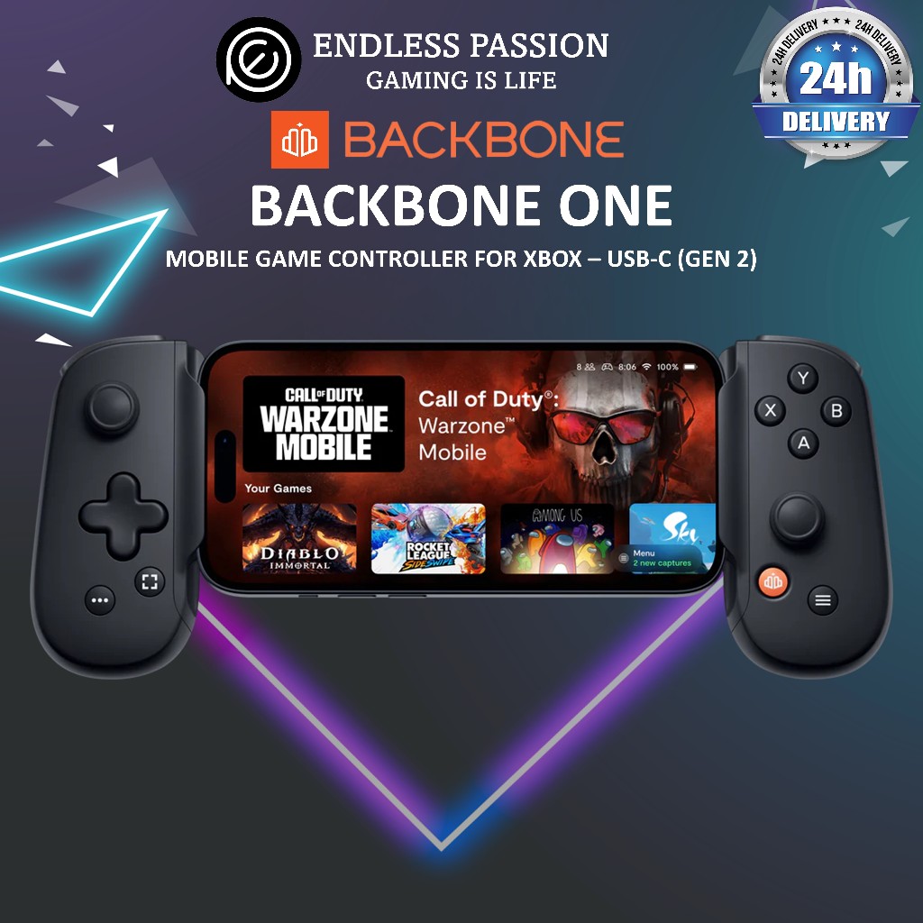 Backbone One Mobile Gaming Controller for Xbox USBC (Gen 2) Shopee