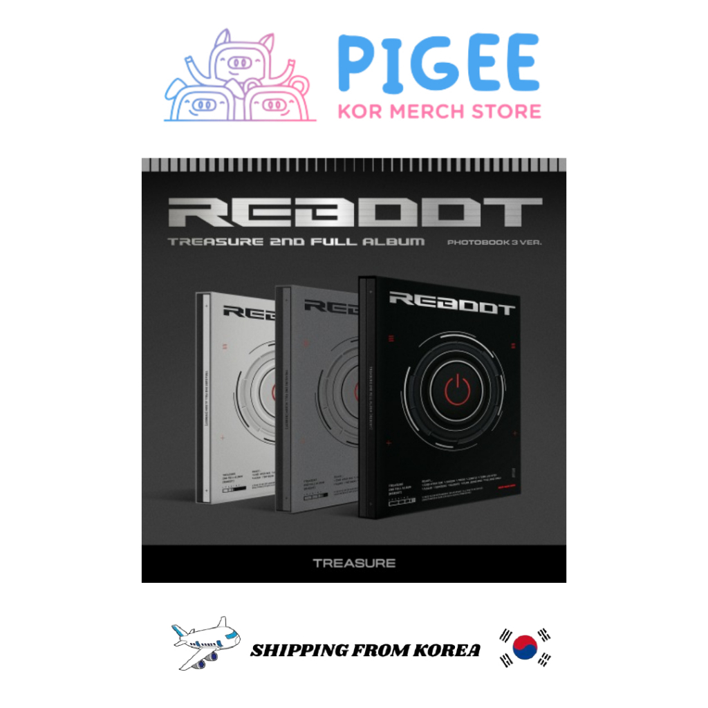 TREASURE - 2ND FULL ALBUM [ REBOOT ] PHOTOBOOK VER. | Shopee Singapore
