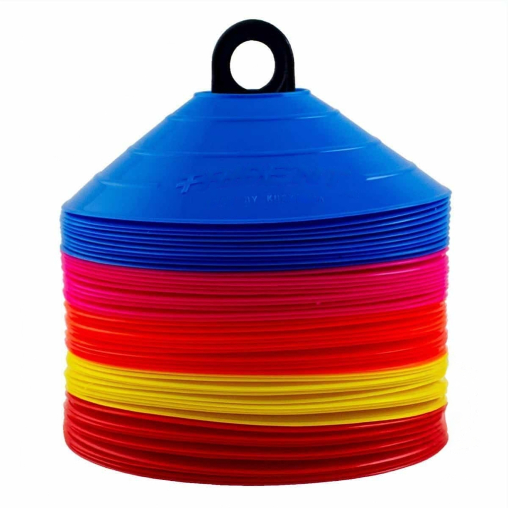 Premium Disco Cone Marker Set – 50 Pieces (Multicolour) | Shopee Singapore