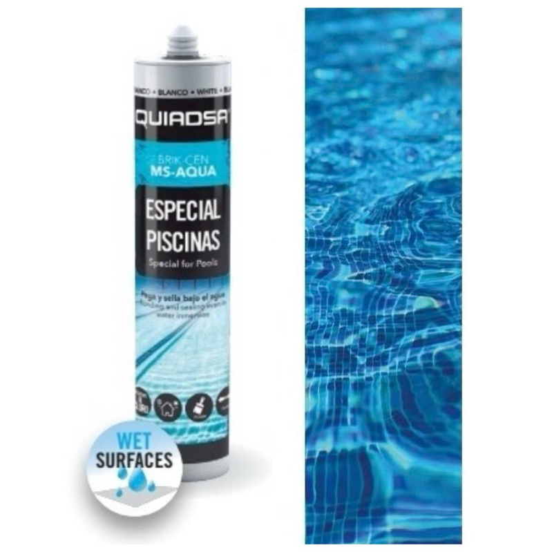 Quiadsa MS-Aqua Polymer Tech/Waterproof/Pools/Tiles/Mosaic Ceramics ...