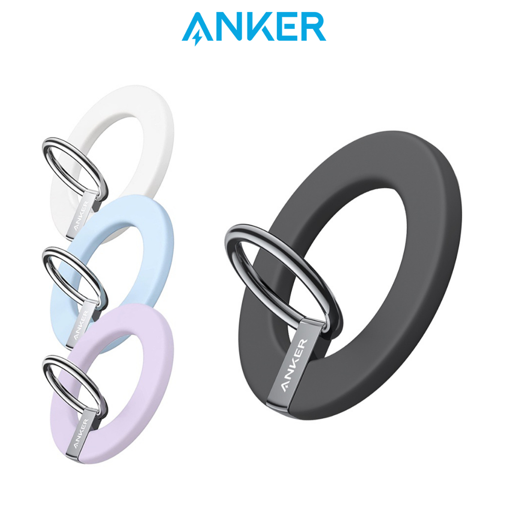 Anker Magnetic Phone Grip MagGo 610 - Adjustable Ring Holder & Kickstand For IPhone 16/15/14/13/12
