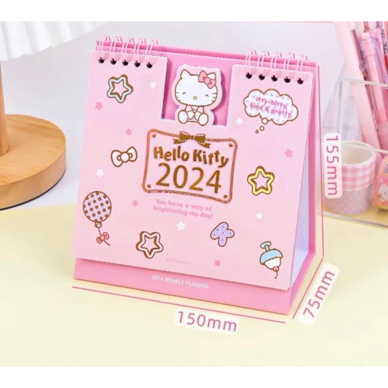 Sanrio 2024 Calender Shopee Singapore