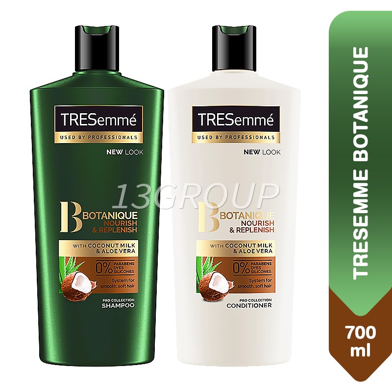 Tresemme Botanique Nourish Replenish Shampoo Conditioner 700ml