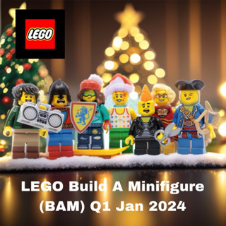 LEGO BUILD-A-MINIFIGURE (BAM) Q1 JANUARY 2024 | Shopee Singapore