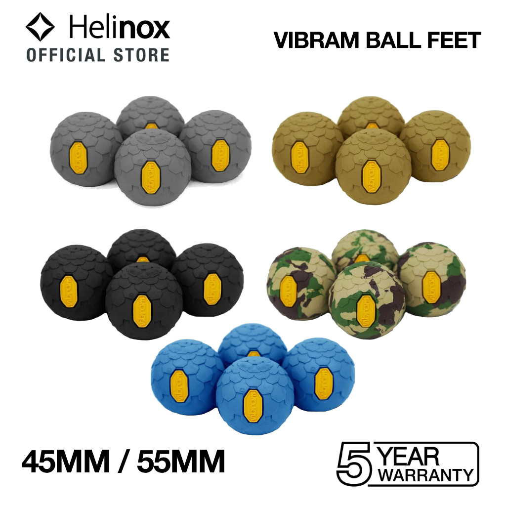 Official Store Helinox Vibram Ball Feet 4pc Set Shopee Singapore