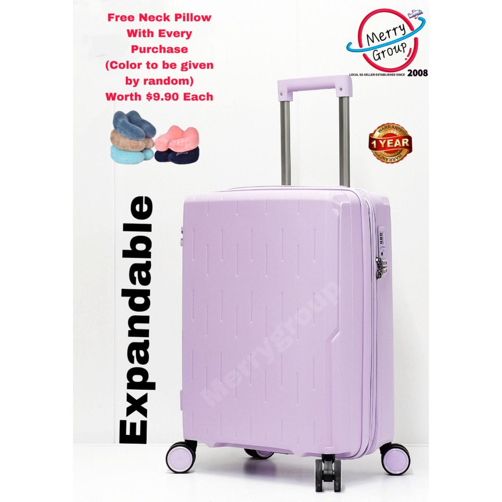 New KOREA Anti Theft Anti Explosion Expandable Zipper Travel Luggage ...
