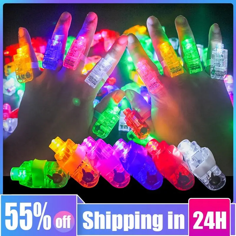 [Wholesale] 2024 Hari Raya Party Magic Finger Light LED Laser Finger
