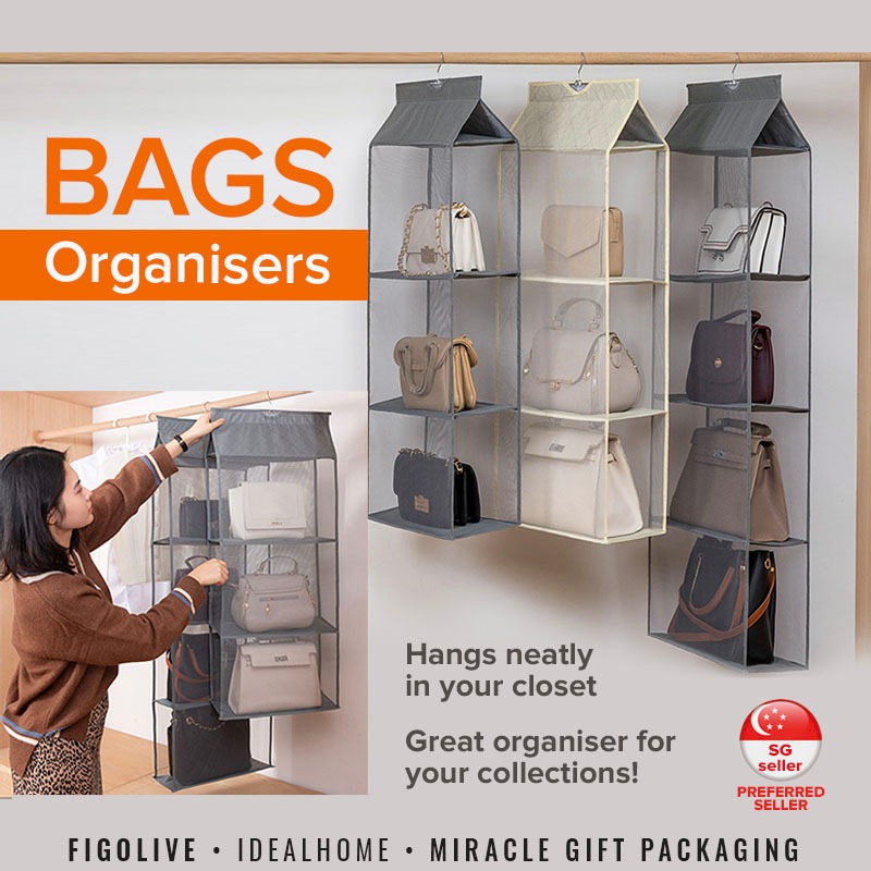 Bag discount wardrobe organiser