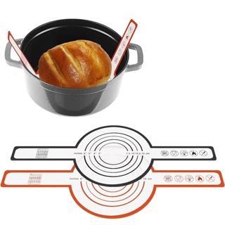 1pc Circular Air Fryer Liner, Vertical Stripe Oven Baking Mat, Food-grade  Reusable Silicone Material, High Temperature Resistant Thickened Mat For  Silicone Baking Sheet & Tray