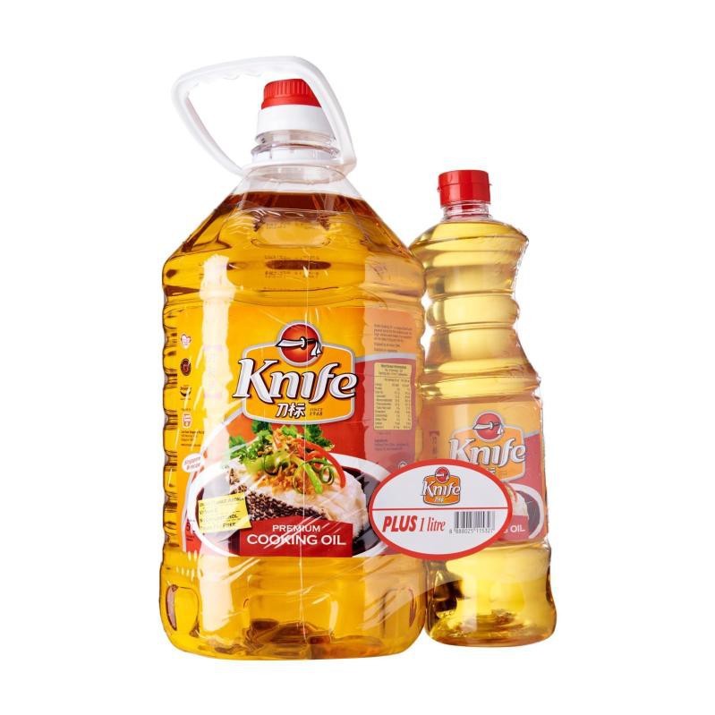 Knife Premium Cooking Oil 5L Plus 1L Shopee Singapore