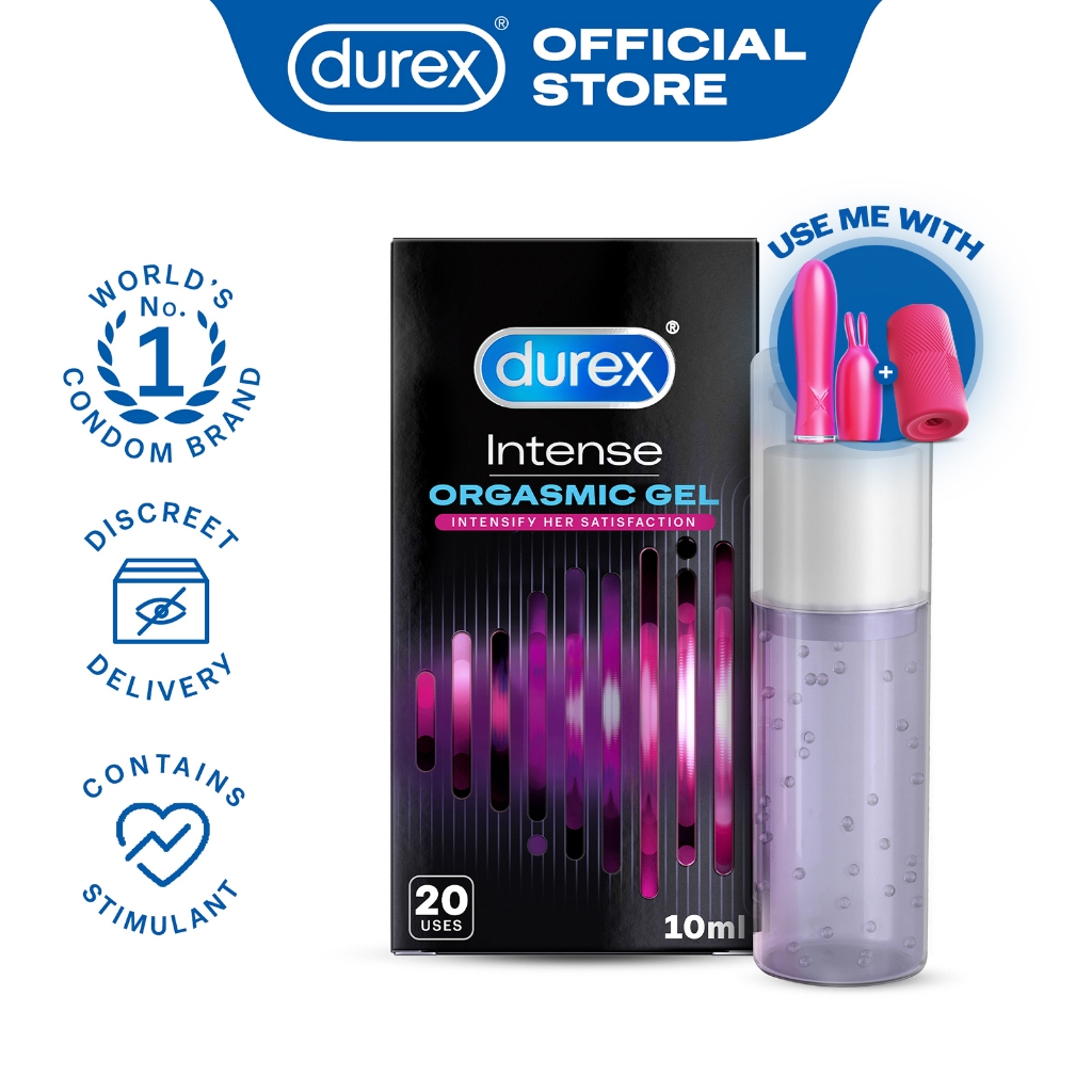 Durex Intense Orgasmic Gel Lube | 10ML For Women | Shopee Singapore