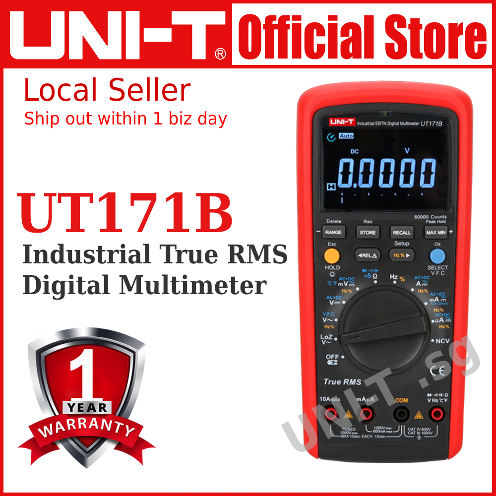 Uni-T UT171B UT171C True RMS Digital Multimeters | Shopee Singapore