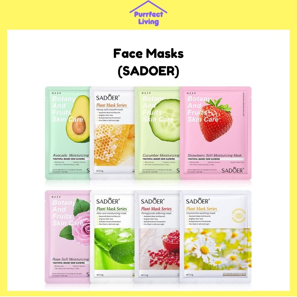 Hydrating Face Masks (Acne/Dullness/AntiAgeing/Sensitive/Dry