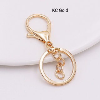 100pcs Metal Lobster Claw Clasp With Key Ring Keychain Rings For Crafts Key  Jewe