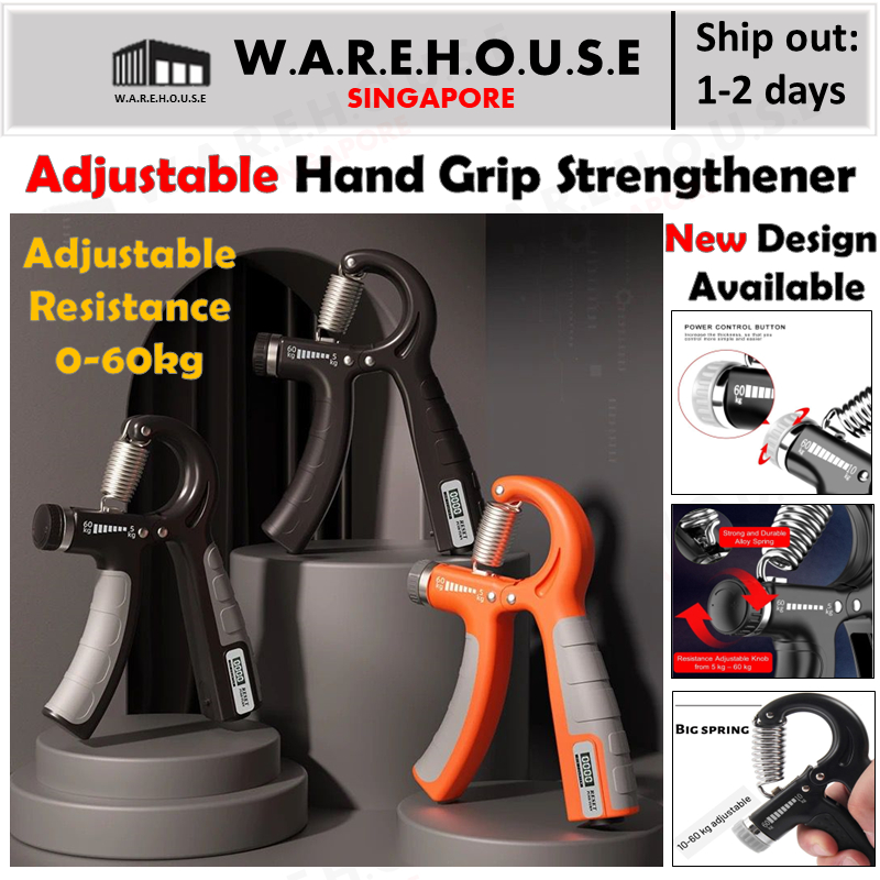 [Warehouse] Adjustable Hand Grip Strengthener Countable Counter