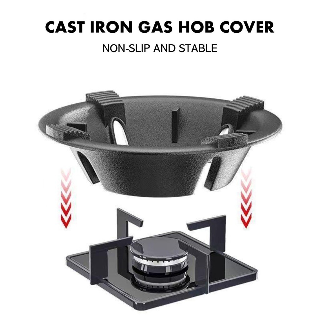Universal Gas Stove Support Rack Cast Iron Stand Rack Small Pot Holder ...