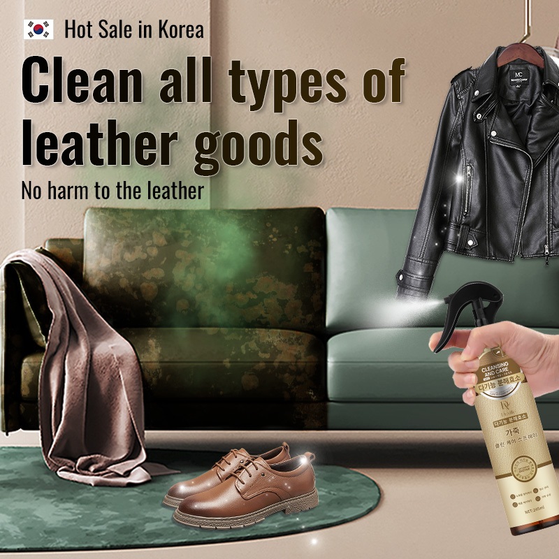 Japan Import Luxury Leather Cleaner Sofa Leather Cleaner Repair Leather Stain Remover 皮革清洁剂