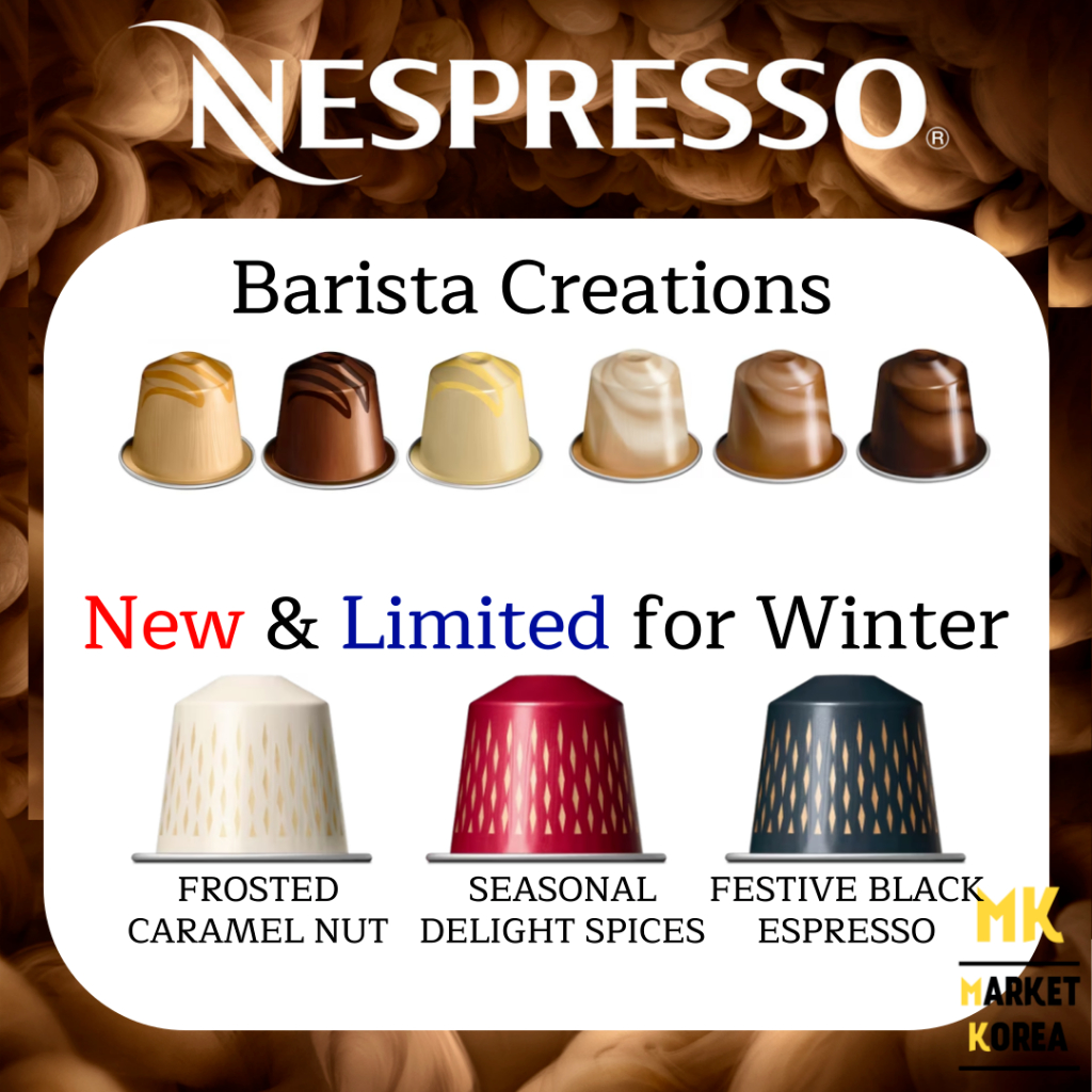 NESPRESSO Capsules Original Barista Creations Coffee Capsules (6