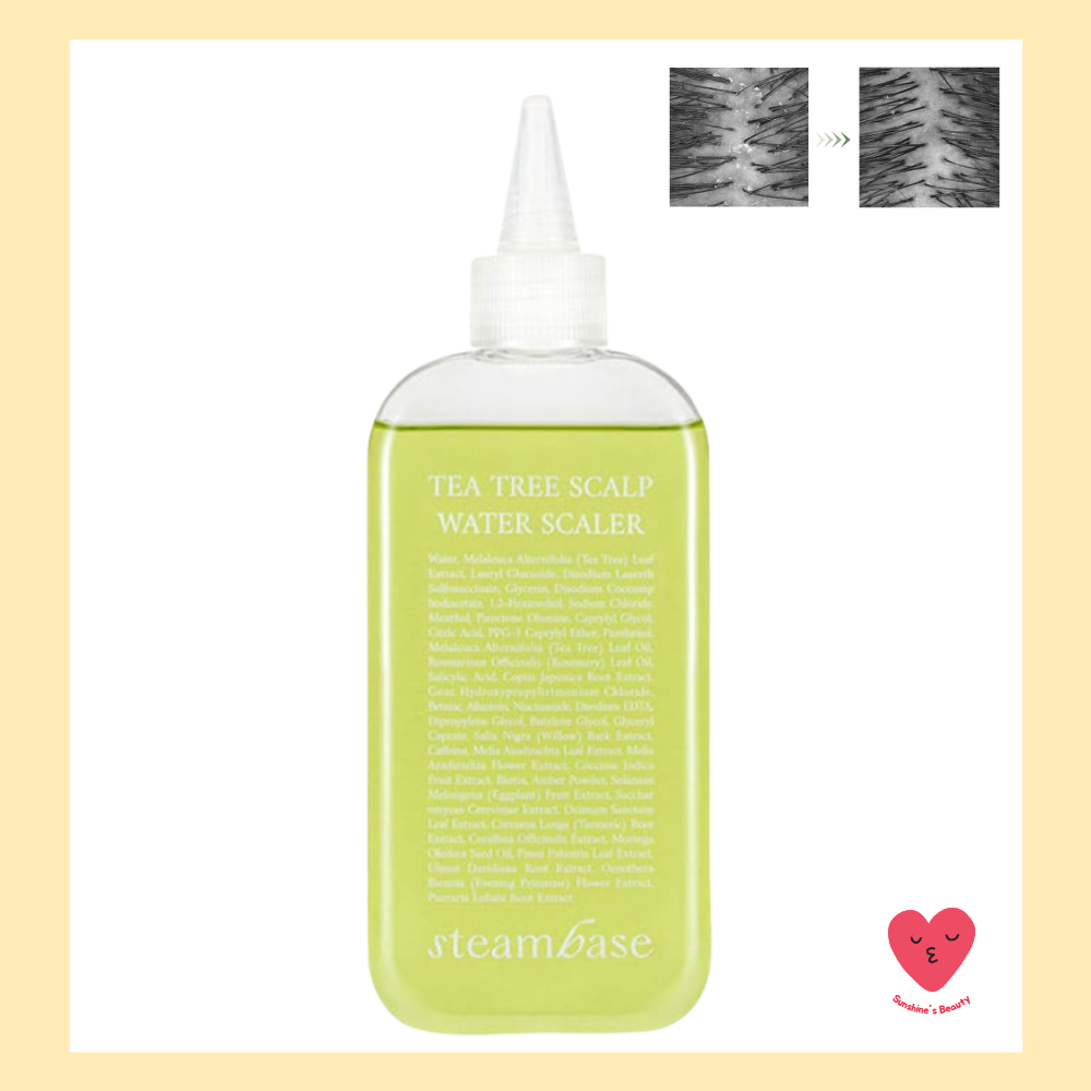[steam base] Tea tree scalp water scaler 250ml | Shopee Singapore