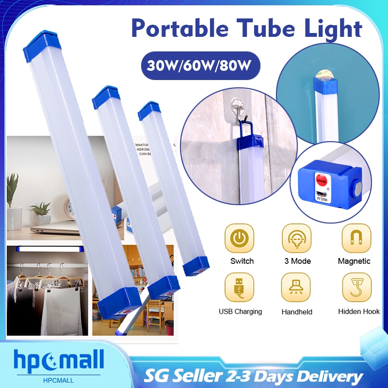 Rechargeable USB Led Light Tube LED Light USB Charging Induction ...