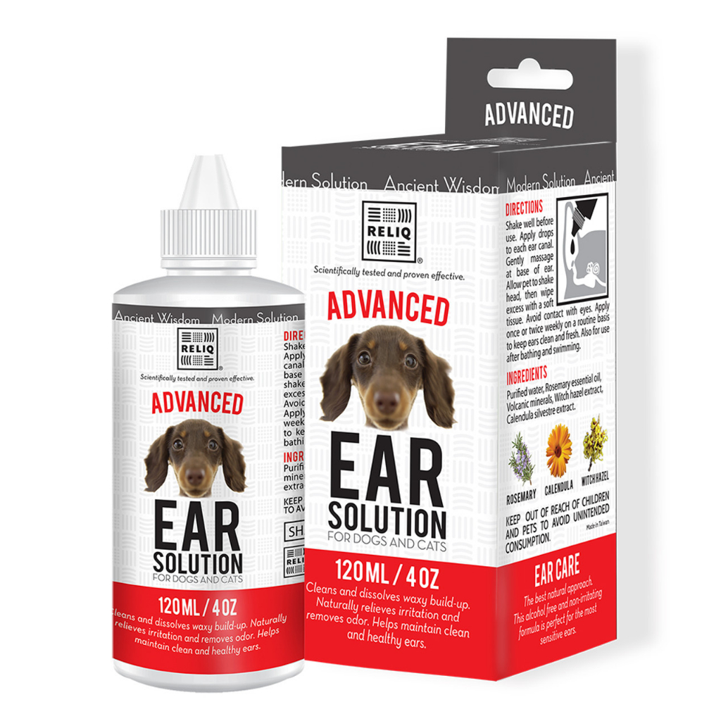 [Reliq] Advanced Ear Solution for Dogs & Cats 120ml | Shopee Singapore