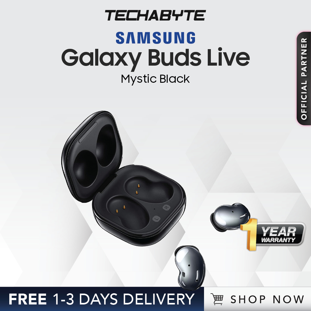 Samsung Galaxy Buds Live - True Wireless Earbuds - Mystic Black