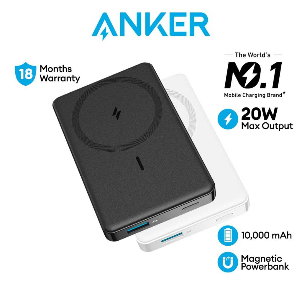 Anker Powerbank Maggo Magnetic Power Bank Battery Powercore