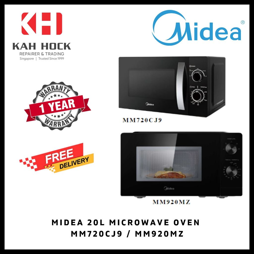 MIDEA 20L MICROWAVE OVEN MM720CJ9 / MM920MZ (XMARTWAVE TECHNOLOGY) 1