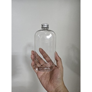 Plastic Lab Reagent Bottle 450ml Sample Sealing Liquid Storage Container  5pcs