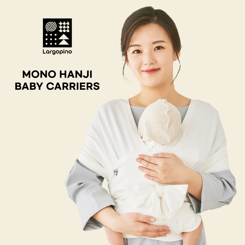 LARGOPINO MONO HANJI Baby Carriers (EcoFriendly Cellulose Fabric with