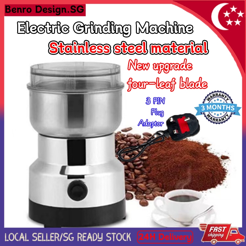 🇸🇬【Ready Stock】Electric Grains Spices Coffee Bean Dry Food Grinder Mill ...