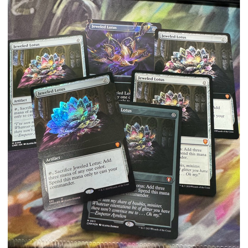 EDH PlayTest cards Jeweled Lotus Shopee Singapore