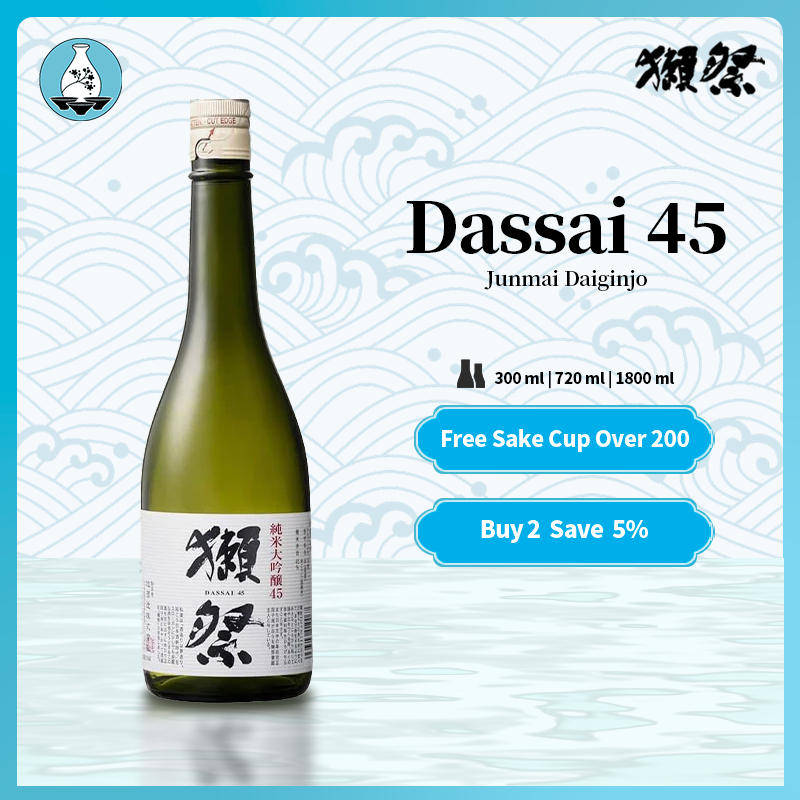 Assorted] Dassai 45 Junmai Daiginjo 300ml/720ml/1800ml Japanese