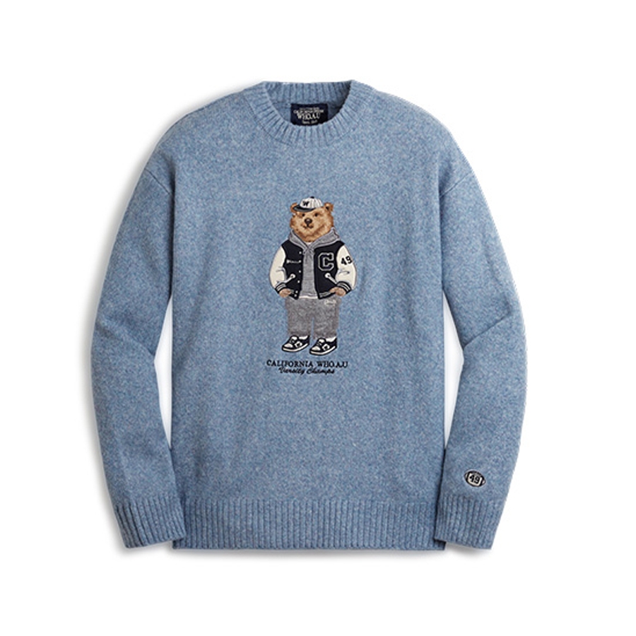 WHO.A.U] Steve Premium Jacquard Sweater | WHKAD4V11U