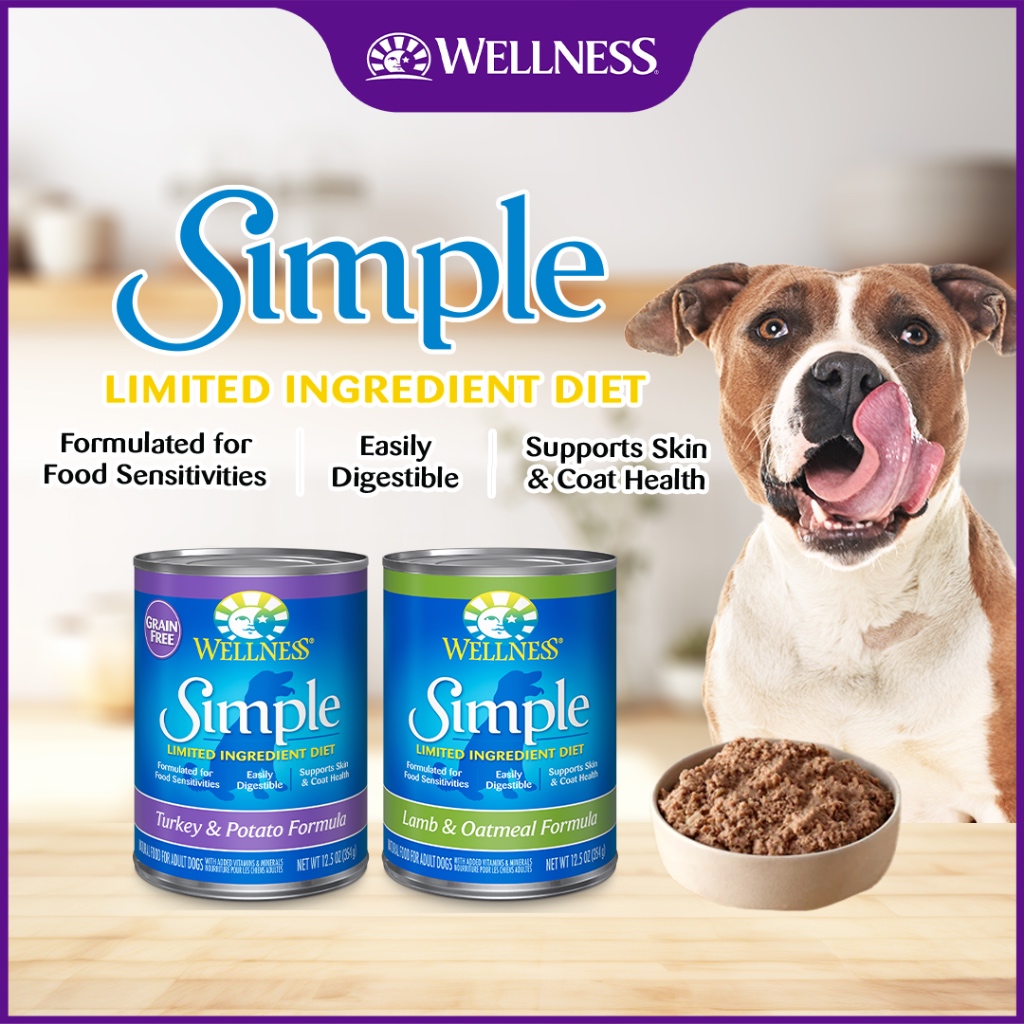Wellness simple dog food sales