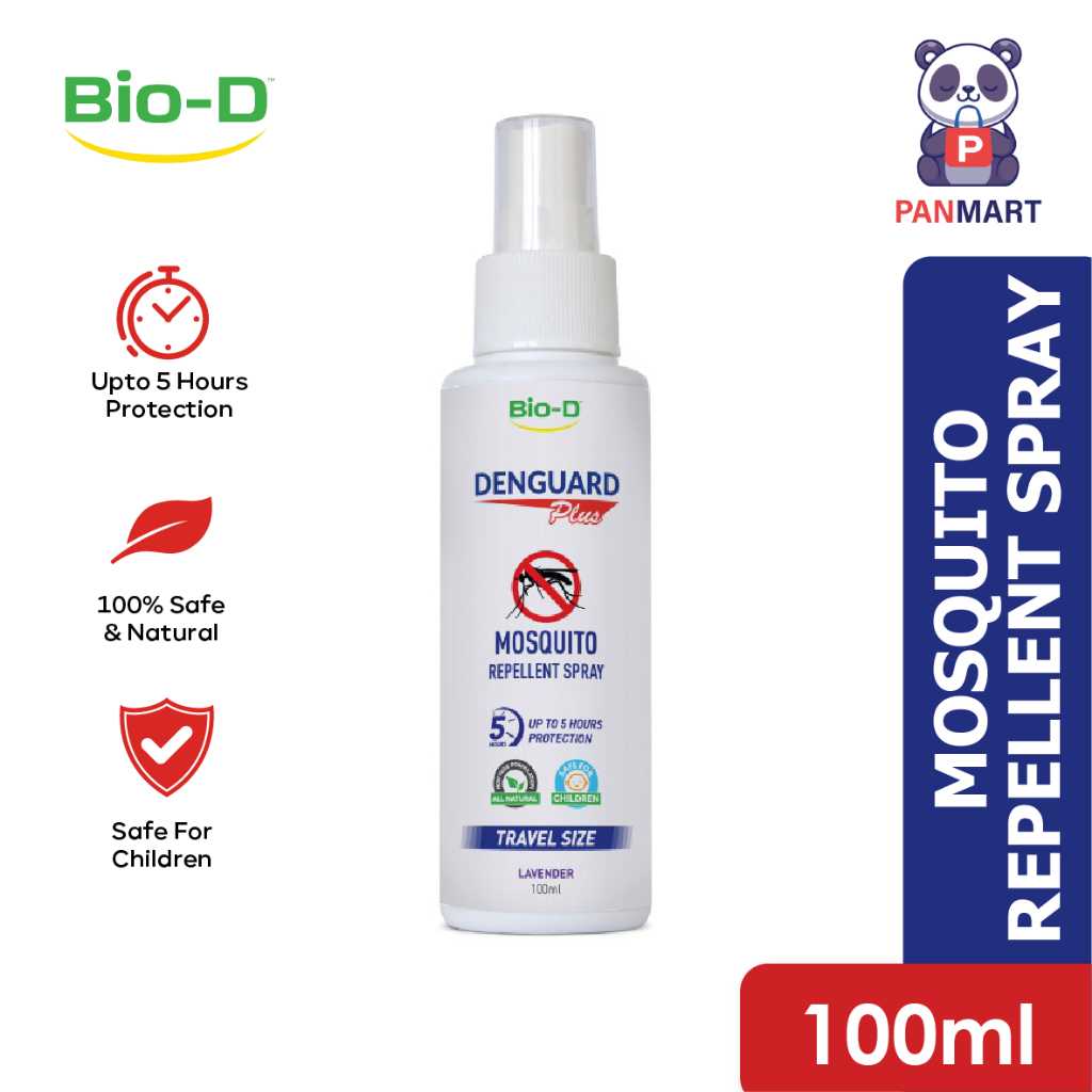 Bio-D Denguard Plus Mosquito Insect Repellent Spray 100ml (Lavender ...