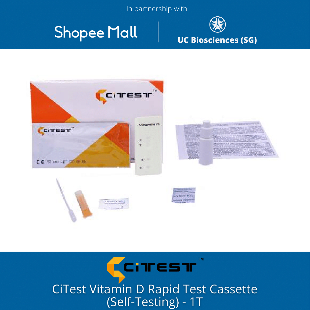 CiTest™ Vitamin D Rapid Test Cassette (Self Testing, Semi-Quantitative ...