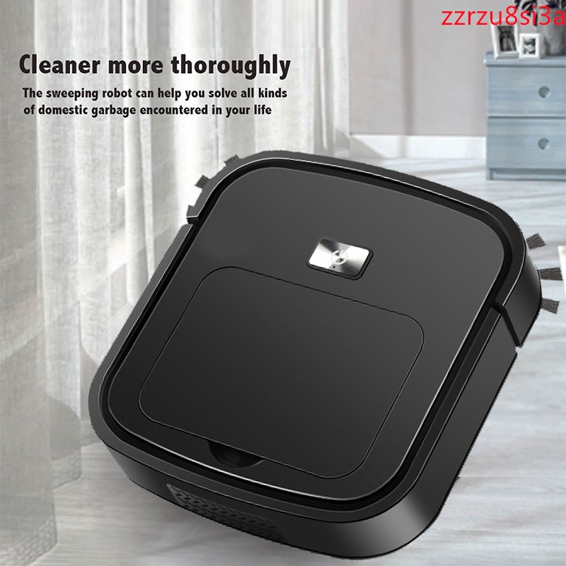 Smart Sweeping Robot 3in1 Cordless USB Robotic Vacuum Cleaner