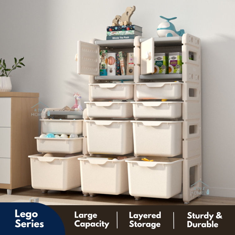 [SG Stock] Toy Storage Lego / Rack Storage / Bookshelf Toys / Kids