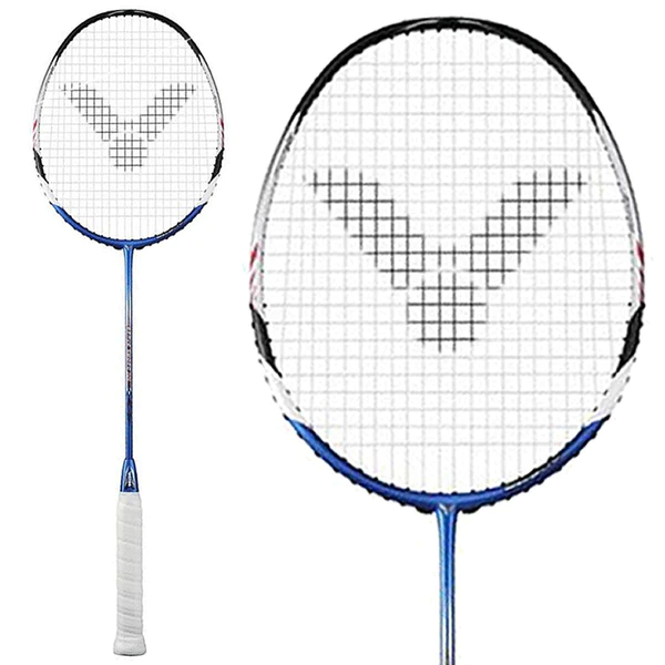 Victor Racket Brave Sword 12 4U Bluewith stringing (STRICTLY NO