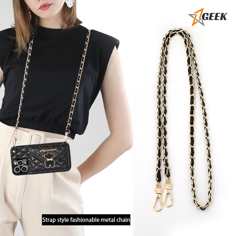 【SG】Shoulder Strap Lanyard Cross-Body Long Chain For Mobile Phone Case ...