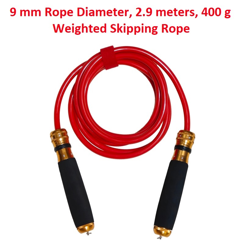 Adjustable 2.9 Meters 400g Heavy Duty Ball Bearings Weighted Skipping