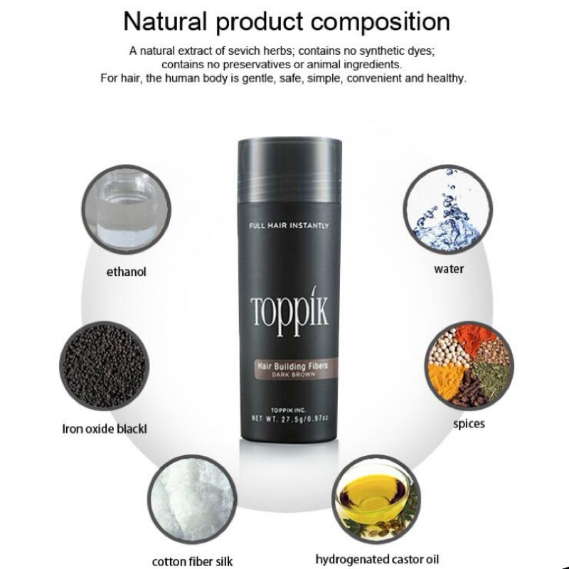 Toppik Hair building powder Cover baldness Thicken & Strengthen