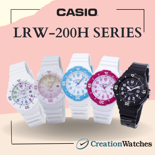 Casio LRW-200H Analog Kids Watch | Shopee Singapore
