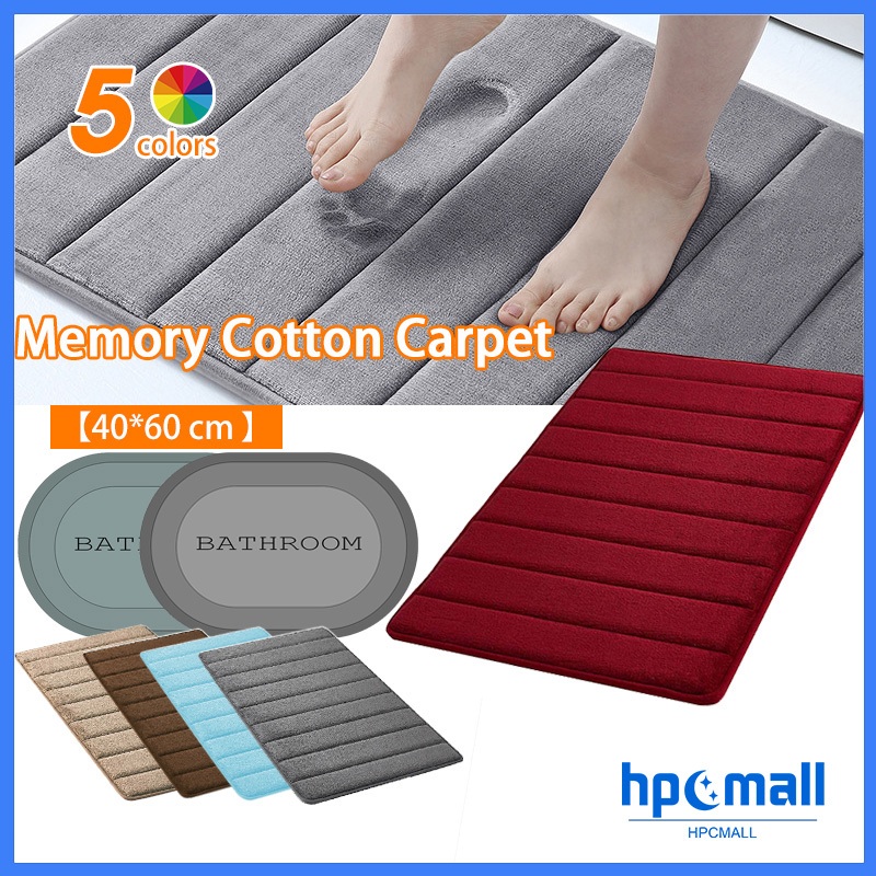 【SG Stock】Floor Mat Bathroom Absorbent Mat Kitchen Anti-Slip Mat Fast ...